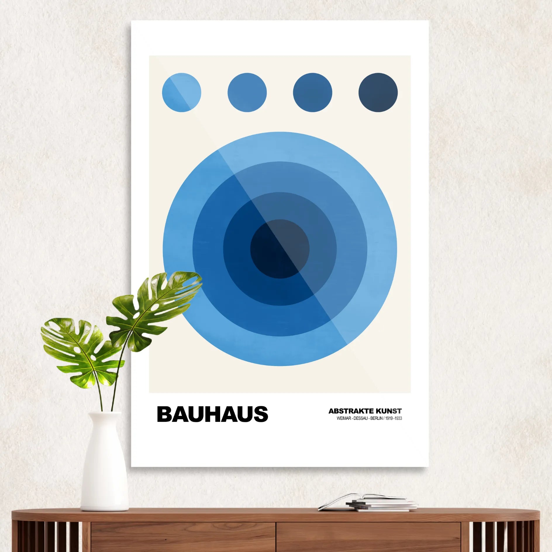 Bauhaus blue