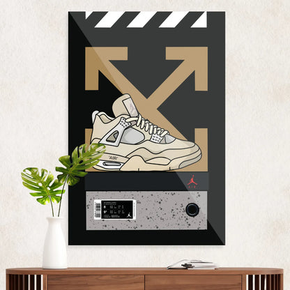 Air Jordan 4 Retro Off-White #1