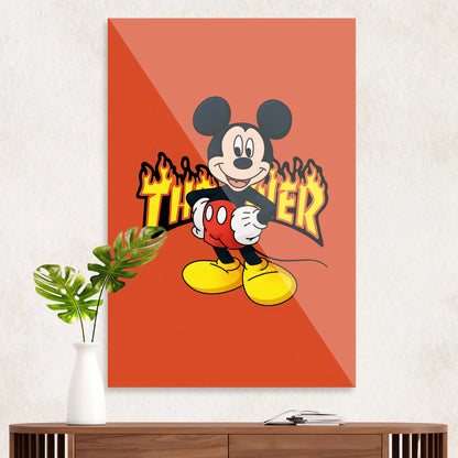 Mickey Mouse x Thrasher