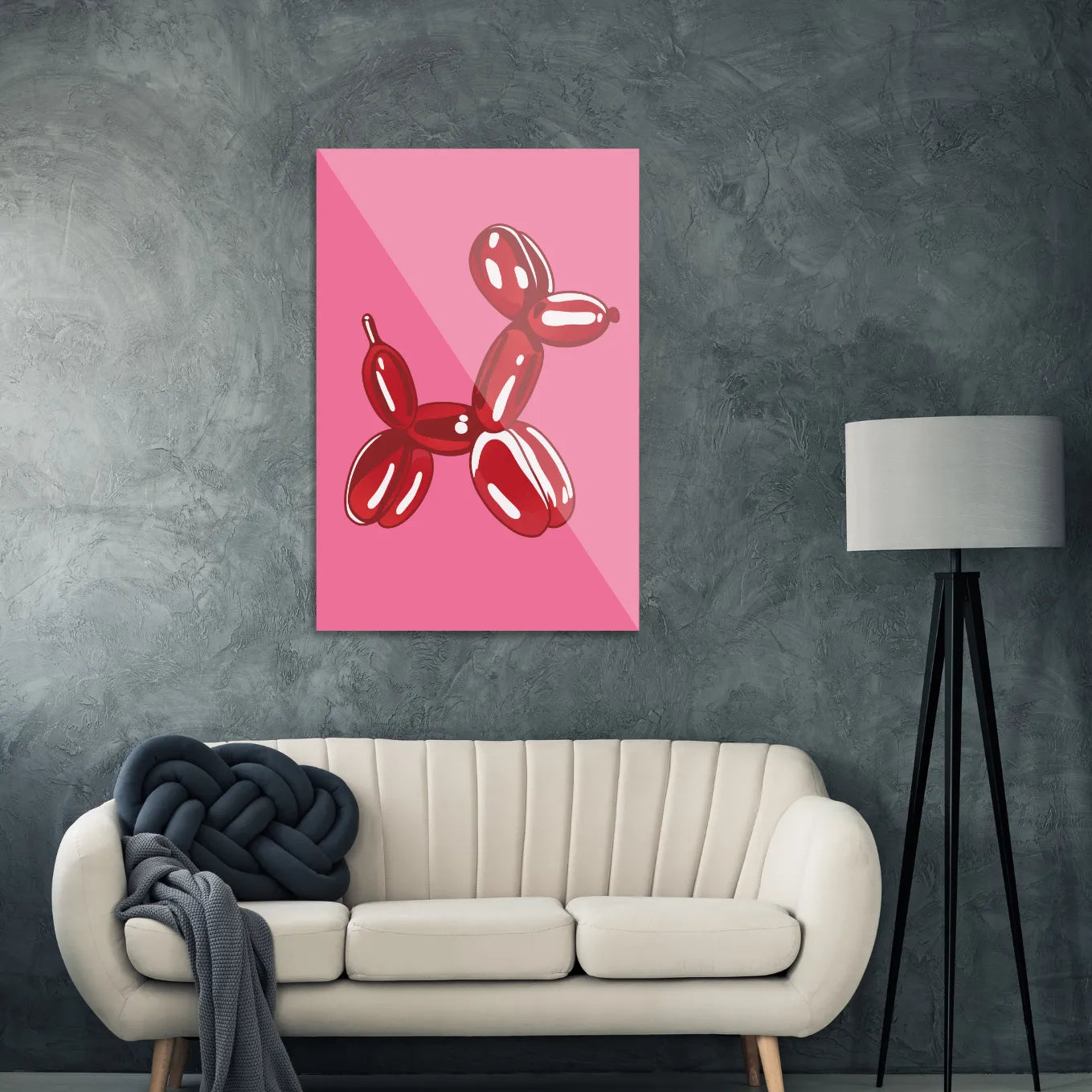 Red balloon dog