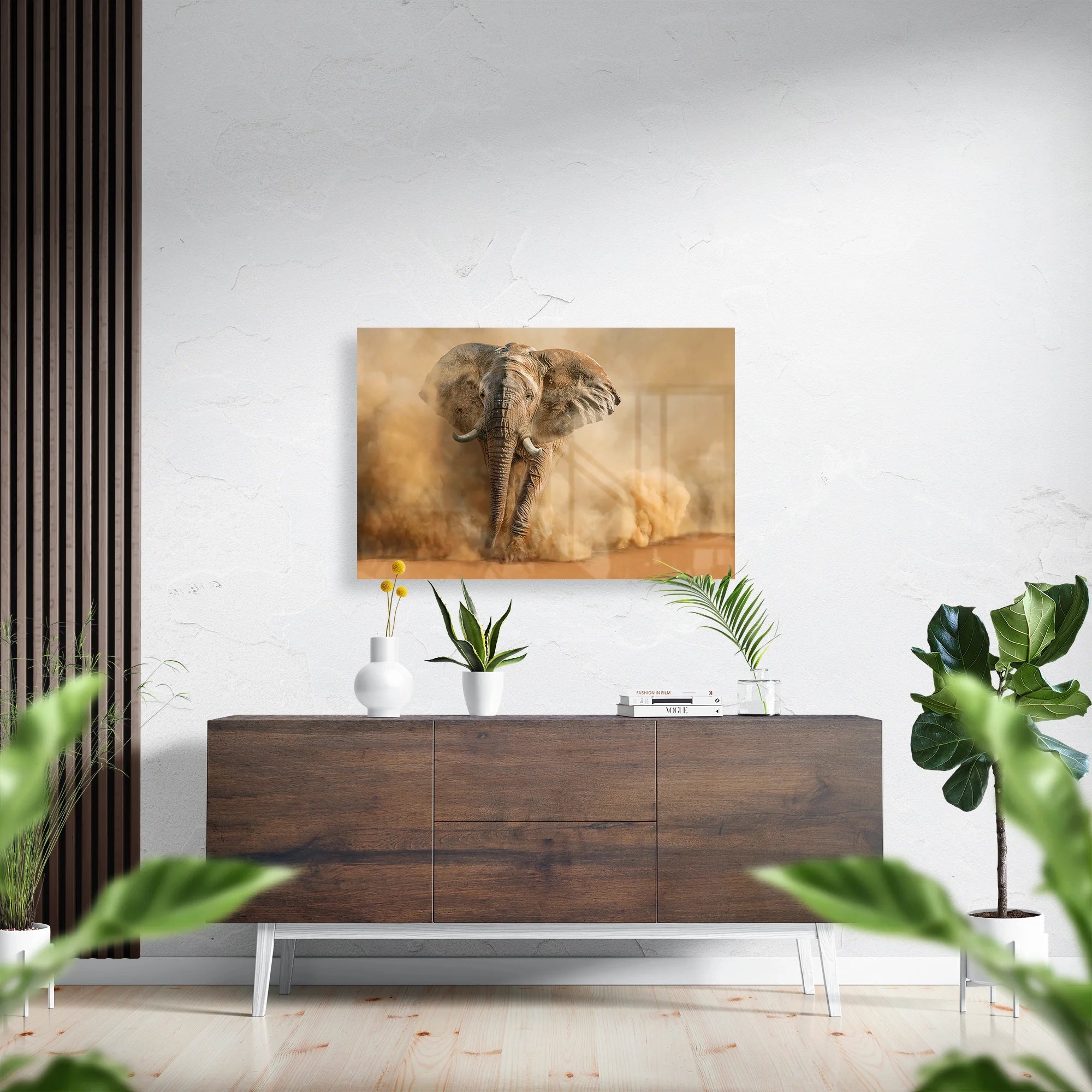 Elephant in the desert