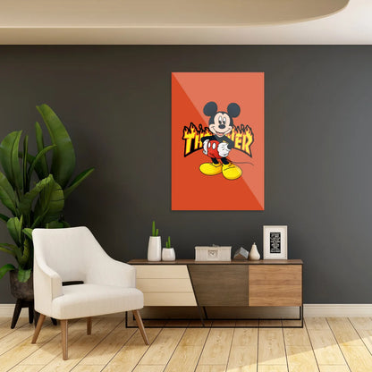 Mickey Mouse x Thrasher
