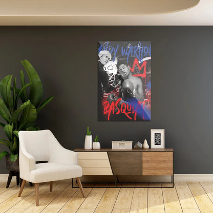 Andy Warhol X Jean Michel Basquiat #1