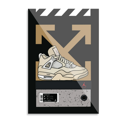 Air Jordan 4 Retro Off-White #1