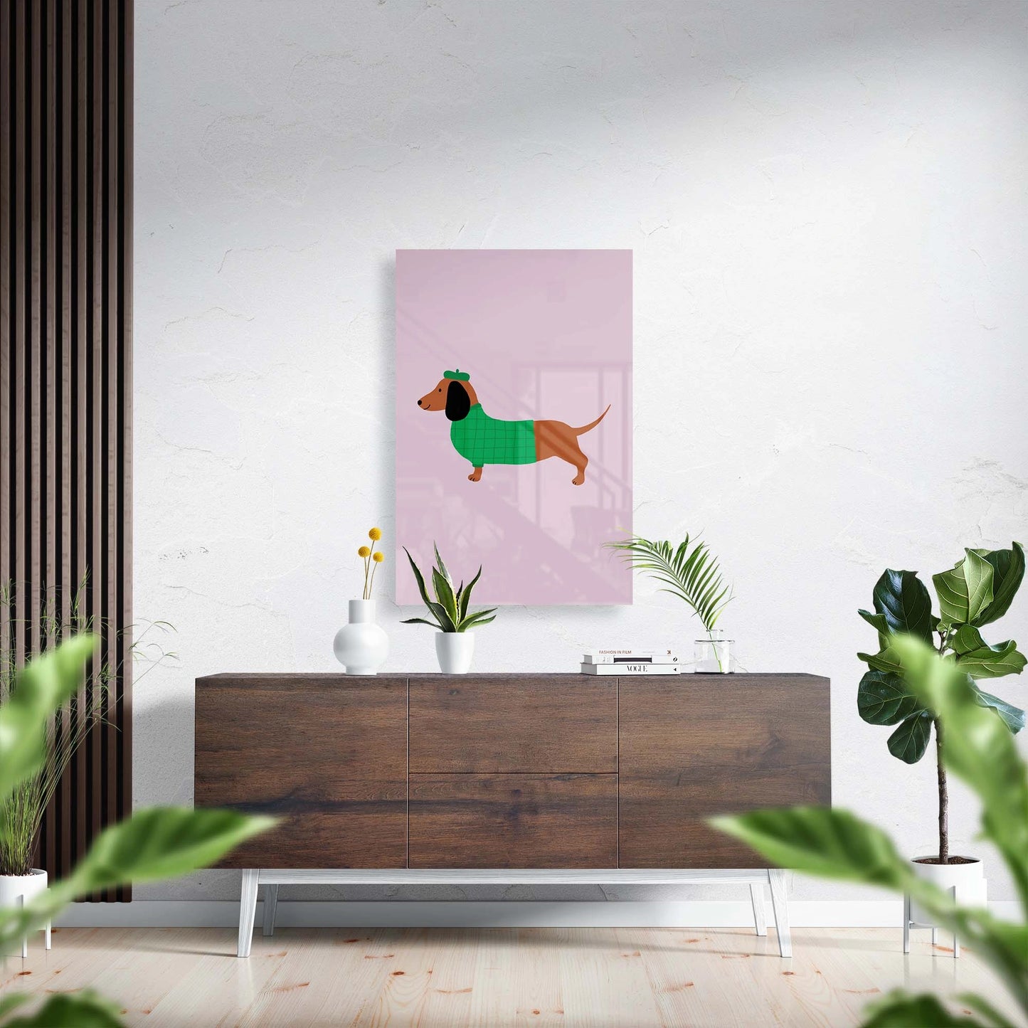 Dressed up Dachshund