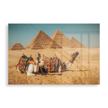 The pyramids of Cairo, Egypt