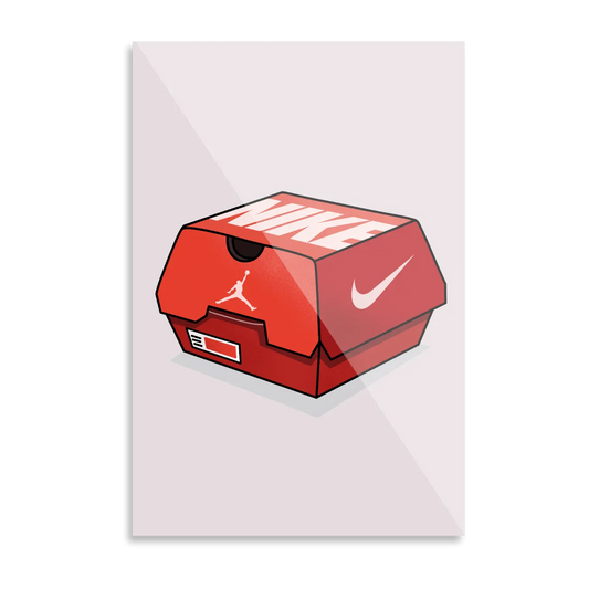 Nike Air burger box