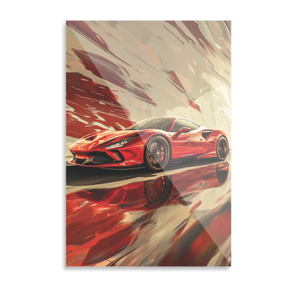 Ferrari i fuld fart 1