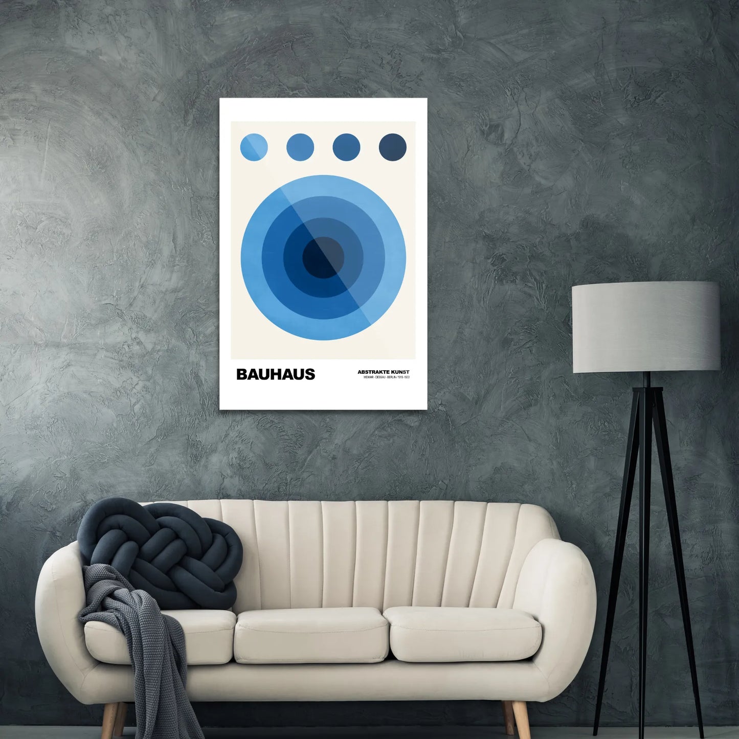 Bauhaus blue
