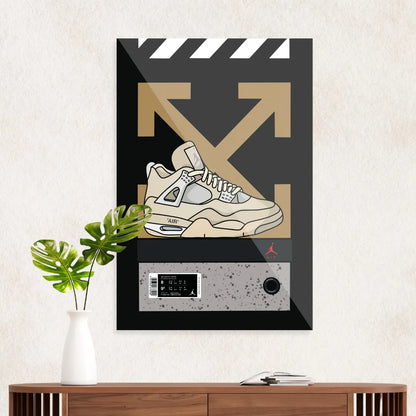 Air Jordan 4 Retro Off-White #1