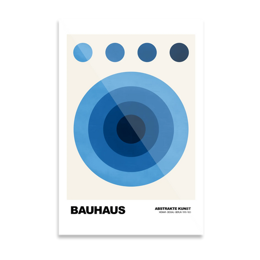 Bauhaus blue