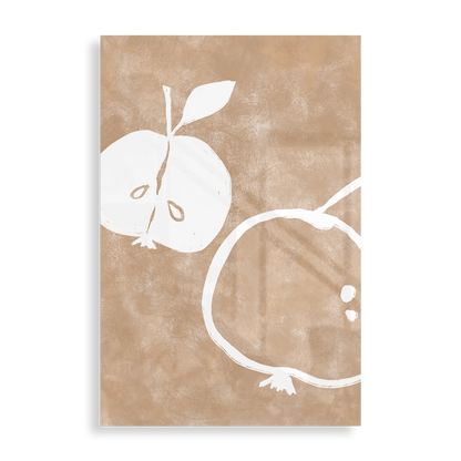 Beige apple