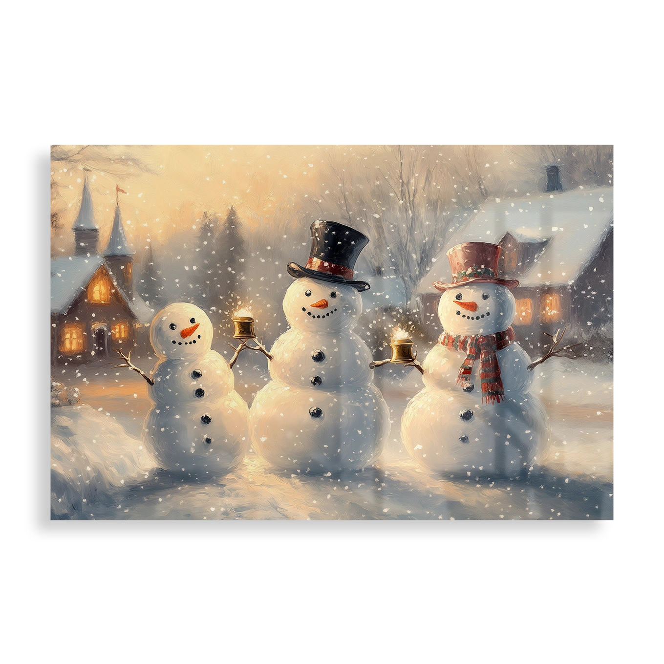 The snowman family