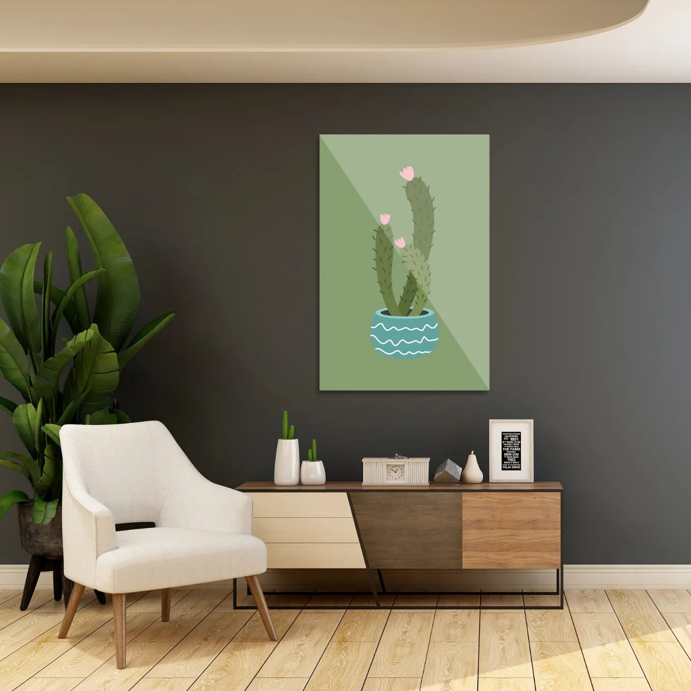 Kaktusplante i potte 4