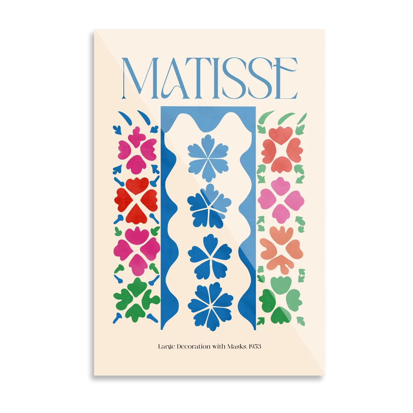 Matisse Large Decoration with masks, 1953