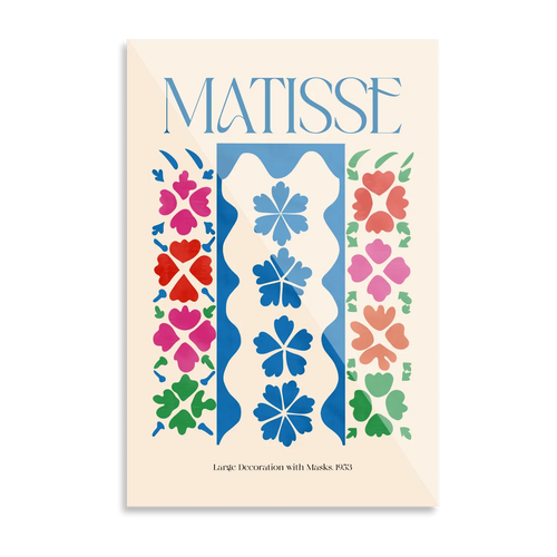 Matisse Large Decoration with masks, 1953