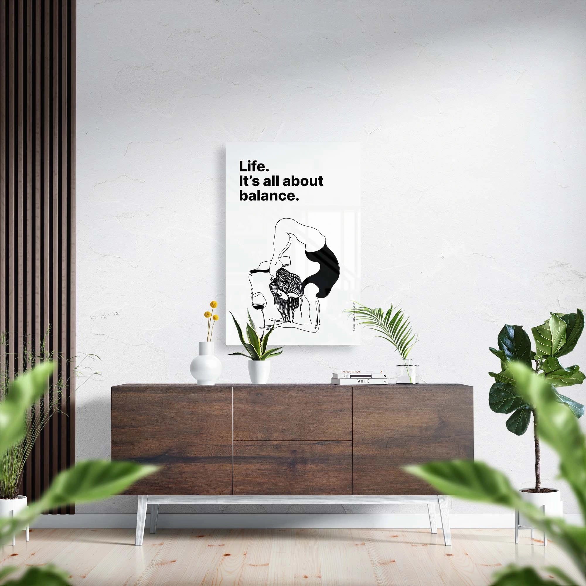 Life. It's all about balance.