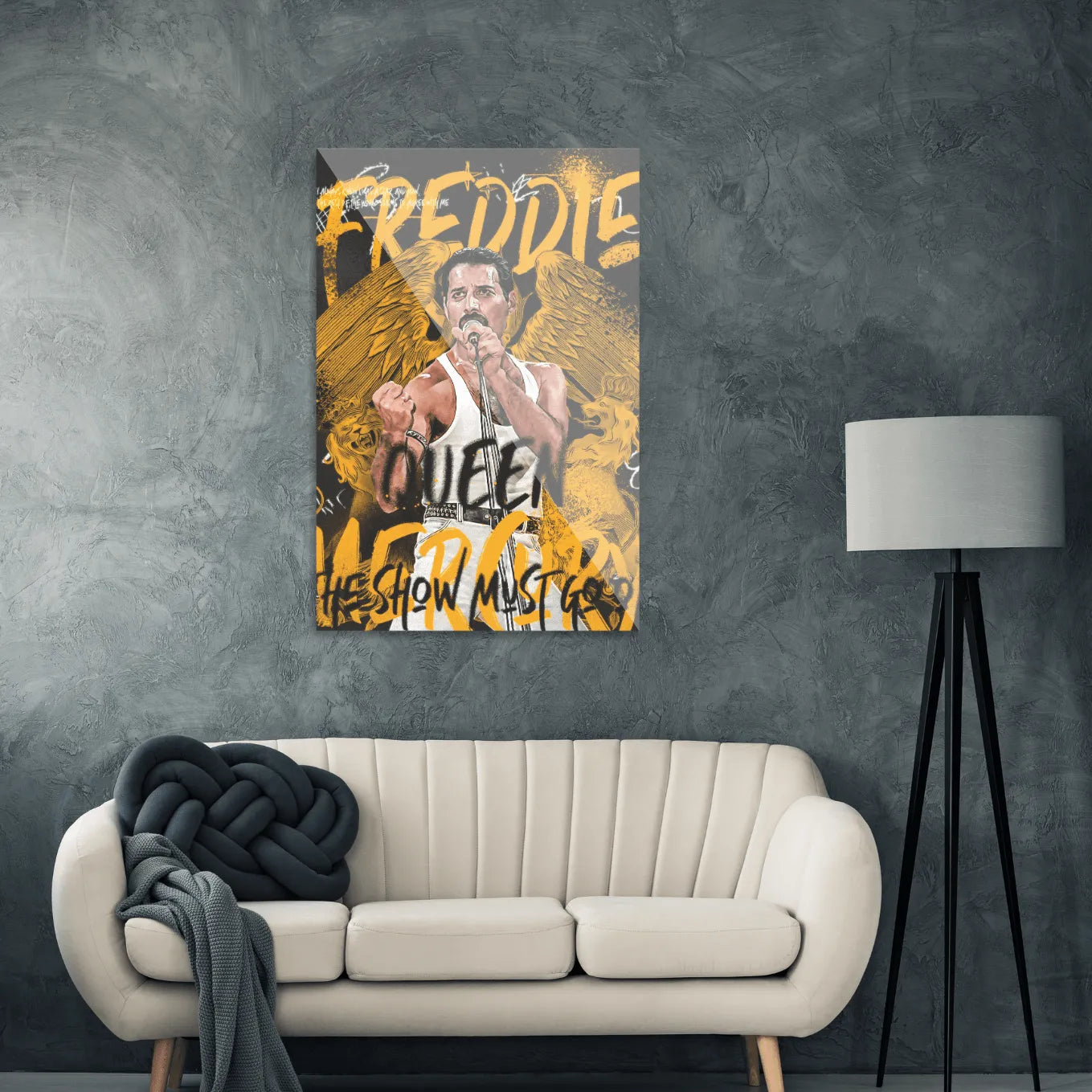 Freddie Mercury "The show must go on"