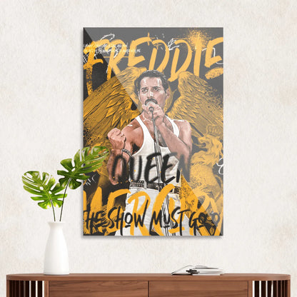 Freddie Mercury "The show must go on"