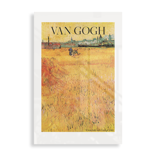 Arles: View from the Wheat Fields (1888)