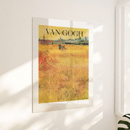 Arles: View from the Wheat Fields (1888)