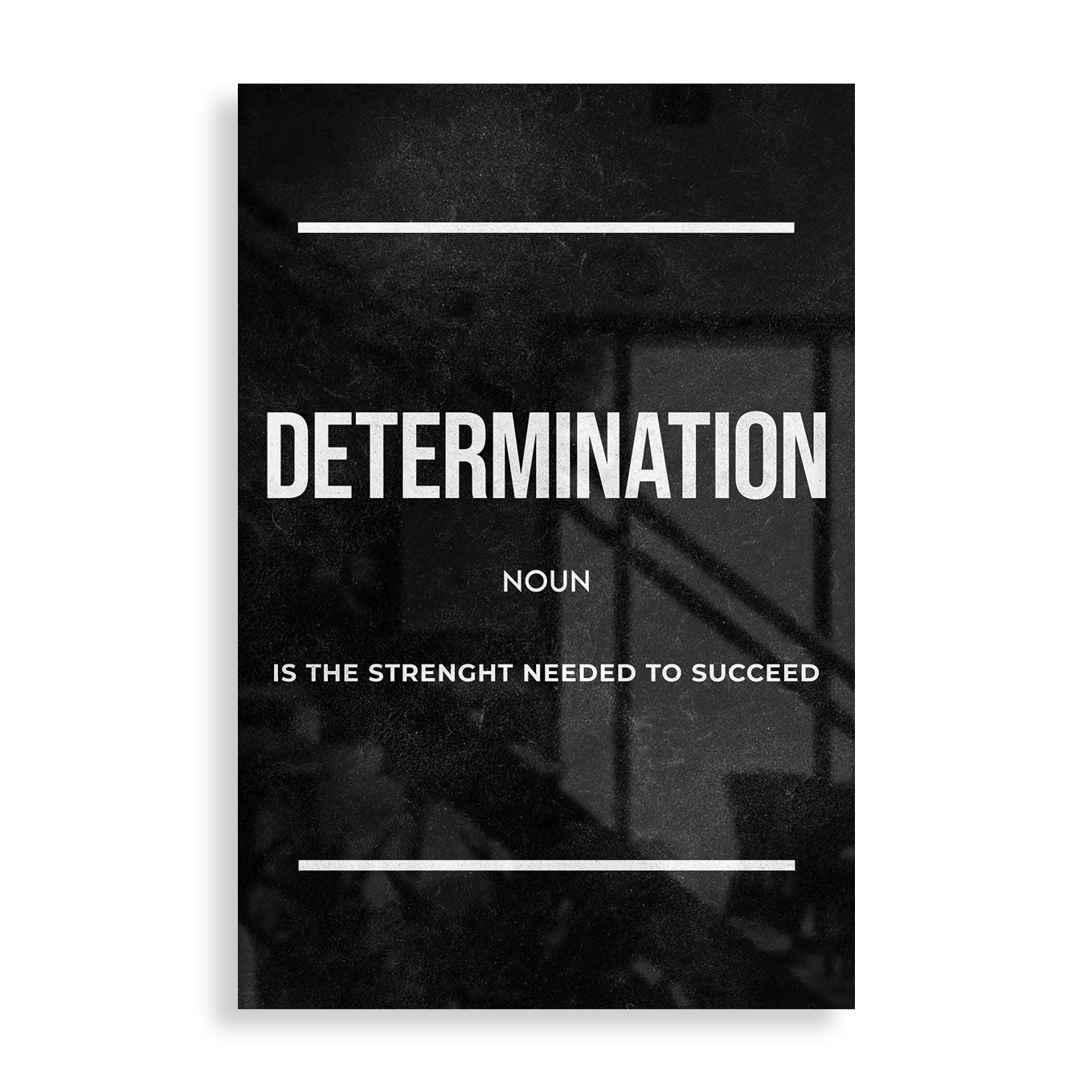 Determination - Plakat i Metal