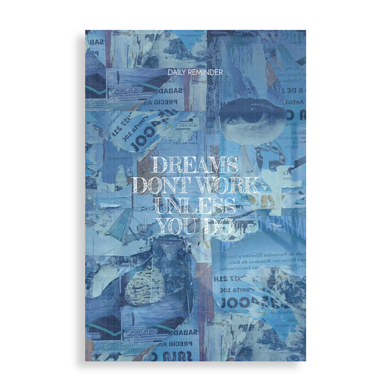 Dreams dont work unless you do - Plakat i Metal