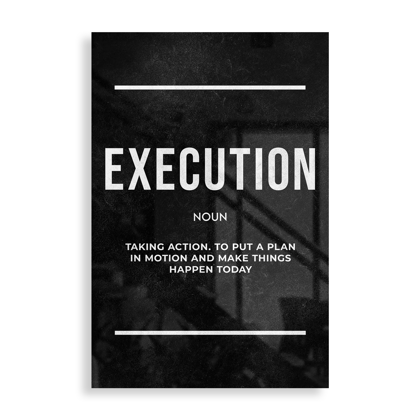 Execution - Plakat i Metal
