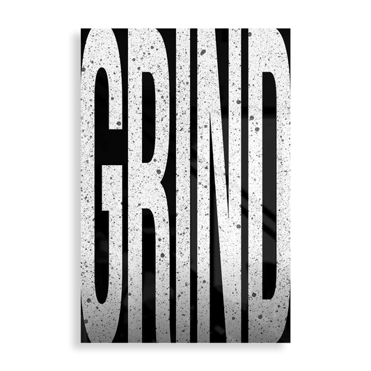 Grind - Plakat i Metal 