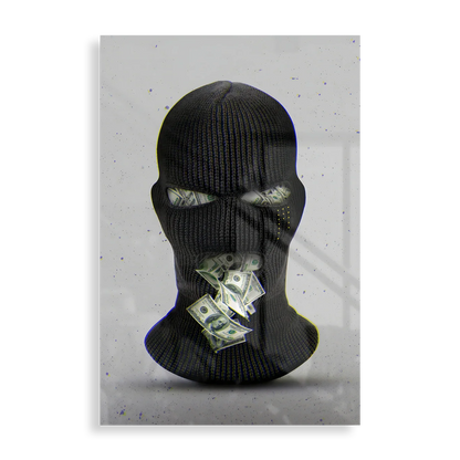 Money Mask - Motivation plakat