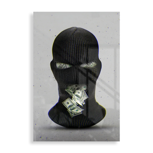 Money Mask - Motivation plakat