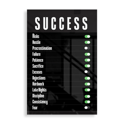 Success #3 - Motivation plakat