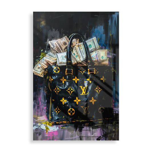 Lv money bag - Motivation plakat