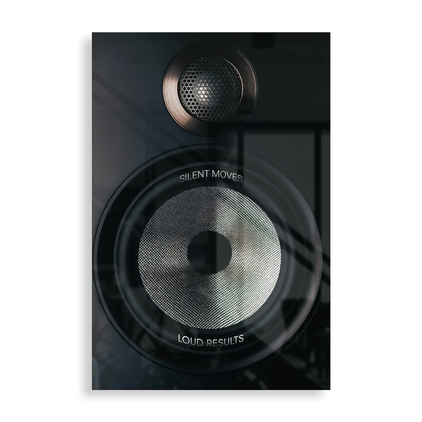 Silent Moves, Loud Results - Motivation plakat