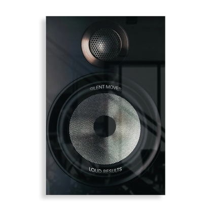 Silent Moves, Loud Results - Motivation plakat