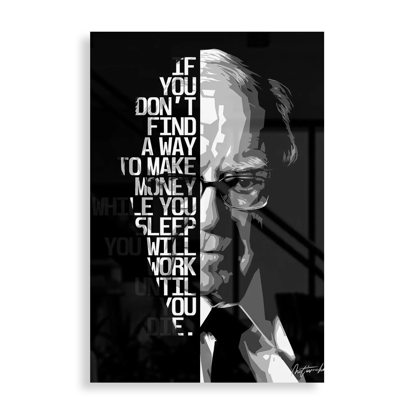warren buffett quote - Motivation plakat