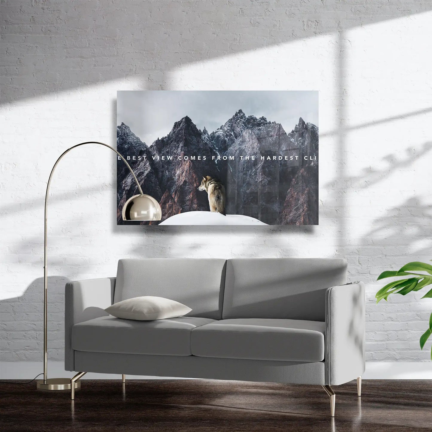 The Best View Comes From The Hardest Climb