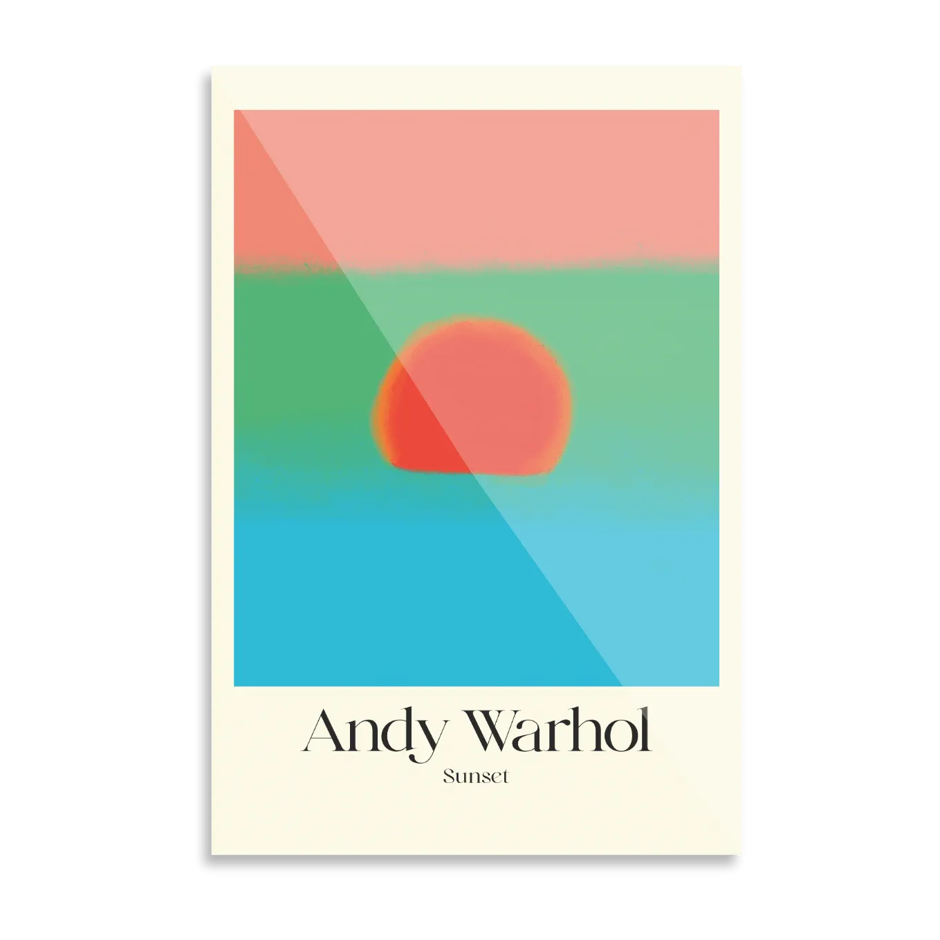 Andy Warhol "Sunset" #5