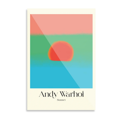 Andy Warhol "Sunset" #5