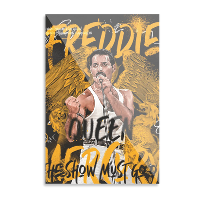 Freddie Mercury "The show must go on"