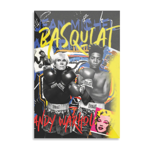 Andy Warhol X Jean Michel Basquiat #2